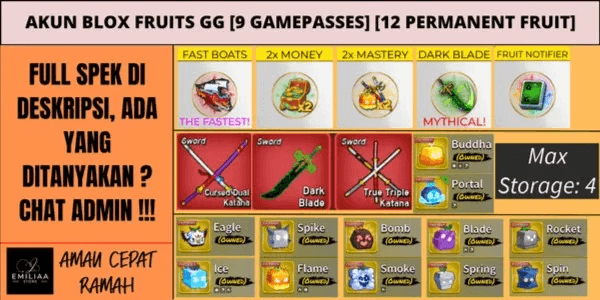 11 Perm, 6 Race V4, 4 Game Pass, Max Storage 4, Cdk Dg God Human