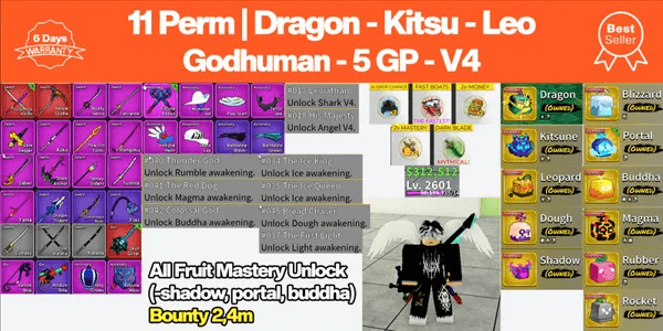 Permanent Fruit Account - No 4