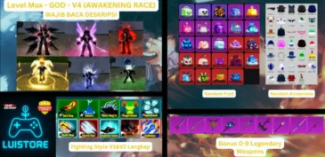 [Blox Fruit] Level Max - V4 RACE (Awakening)