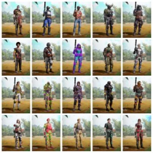 [Android & iOS] 101 Skins | 130 epic guns |K/D : 1.81| Dance : 24| Instant Delivery| UID on description