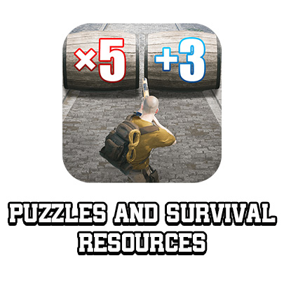 Puzzles and Survival Resources