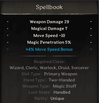 UNIQUE-SPELLBOOK #6389935