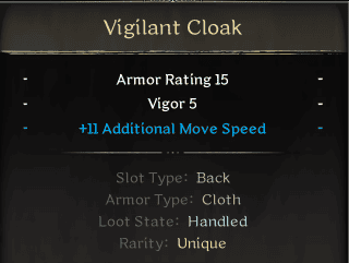 UNIQUE-VIGILANT CLOAK #6461655