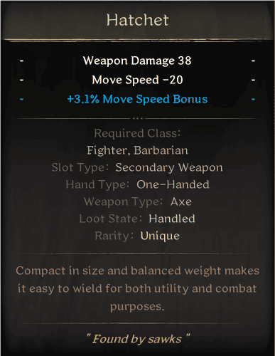 UNIQUE-HATCHET #6334361