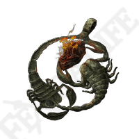 Talisman du scorpion de feu
