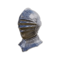Silver Grooved Helm