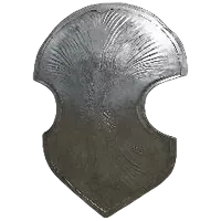 Silver Grooved Shield
