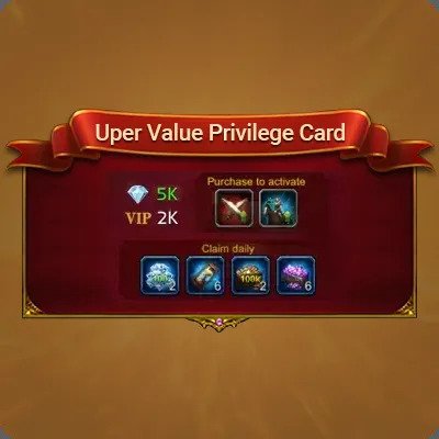 Super Value Privilege Card