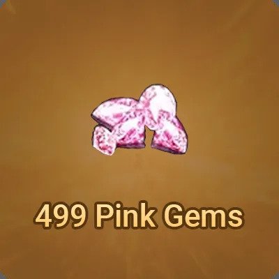 499 Pink Gems