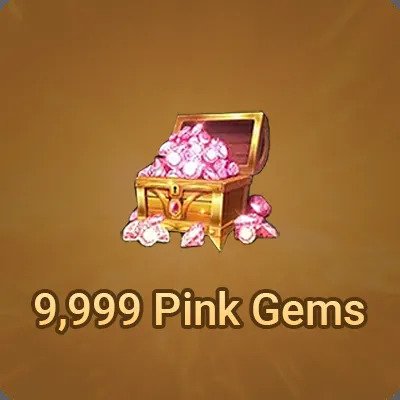 9999 Pink Gems