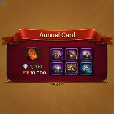 Annual Card