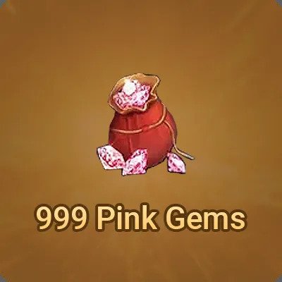 999 Pink Gems