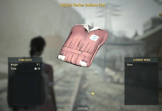 Asylum Worket Uniform Pink