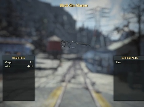Black-Rim Glasses