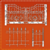Plan: Crooked Metal Fence