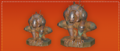Plan: Large/Deathclaw Gargoyle Statue