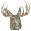 Fasnacht Jackalope Mask