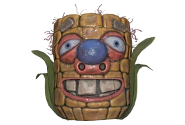 Fasnacht Corn Cob Mask