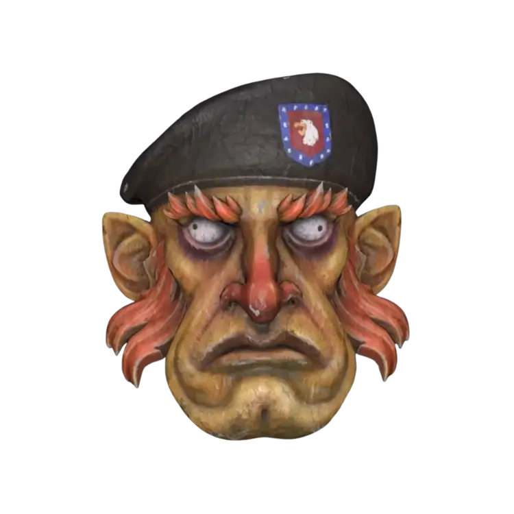 Fasnacht Captain Mask