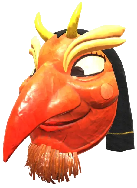 Fasnacht Crazy Guy Mask