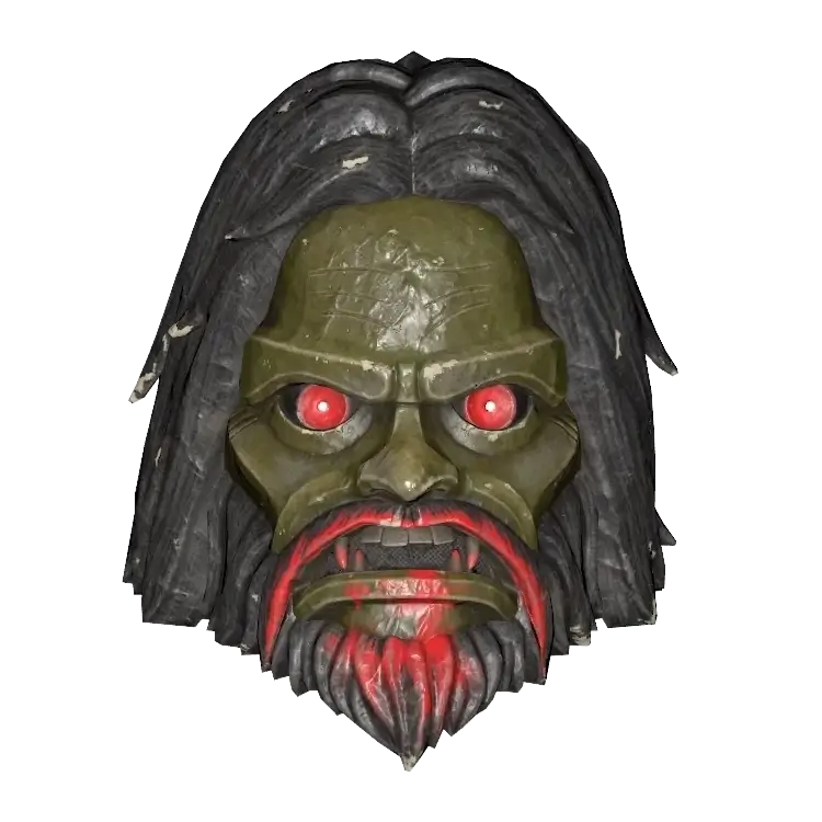 Fasnacht Glowing Bigfoot Mask
