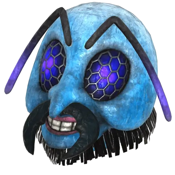 Fasnacht Glowing Honey Bee Mask