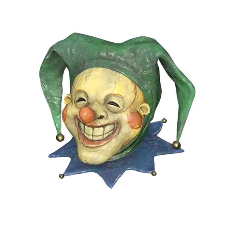 Fasnacht Glowing Jester Mask