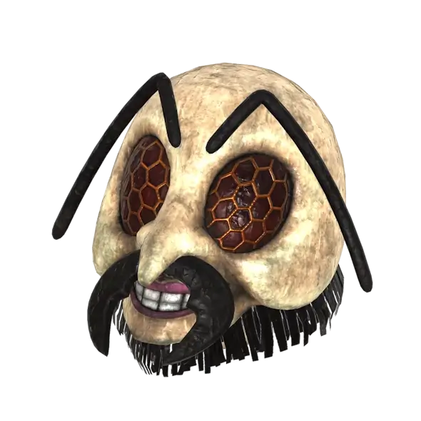 Fasnacht Honey Bee Mask