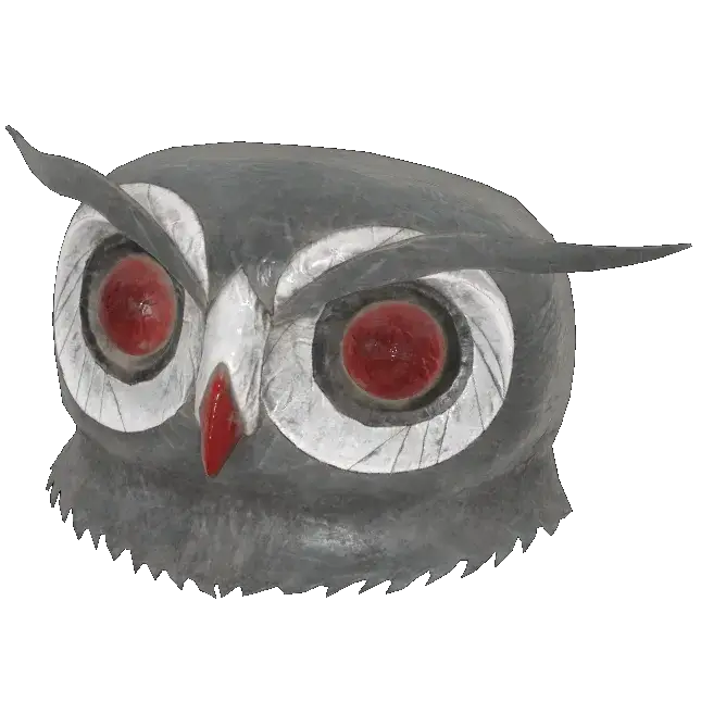 Fasnacht Owl Mask