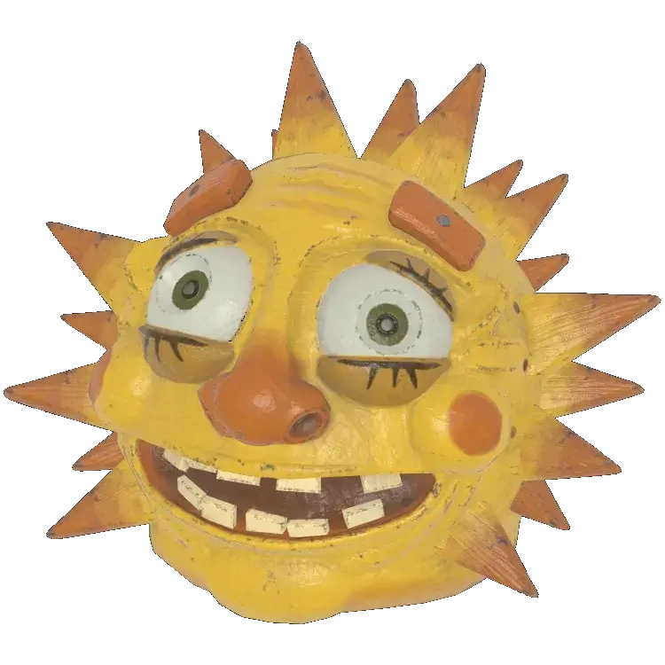 Fasnacht Sun Mask