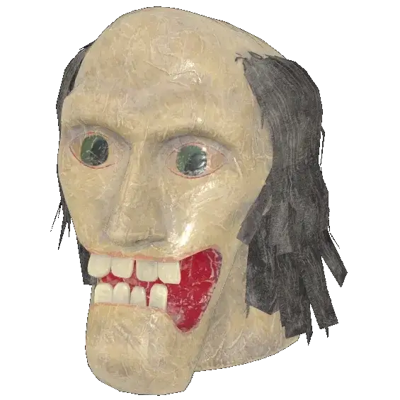 Fasnacht Toothy Man Mask
