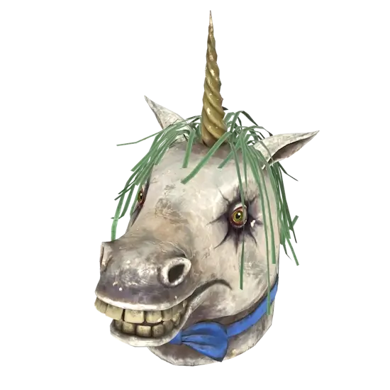 Fasnacht Unicorn Mask