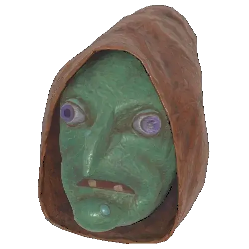 Fasnacht Witch Mask
