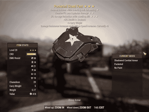 Pocketed Stand Fast