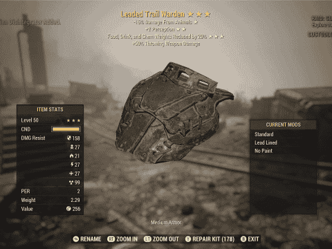 Leaded Trail Warden