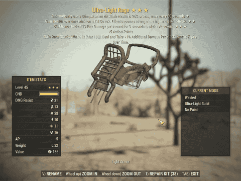 Ultra-Light Rage