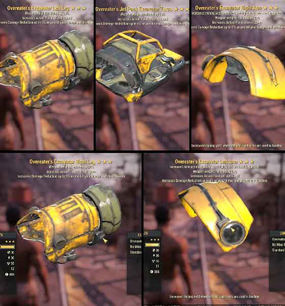 Overeater`s Excavator Set