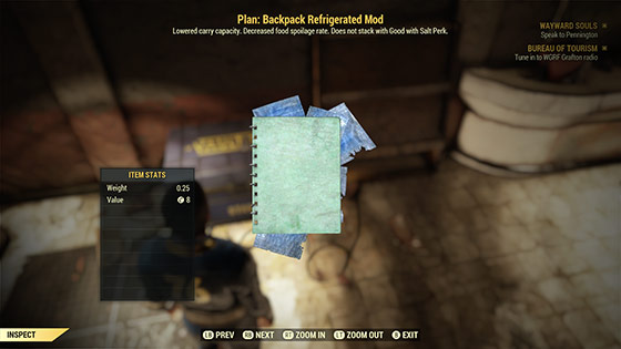Plan Backpack Refrigerated Mod