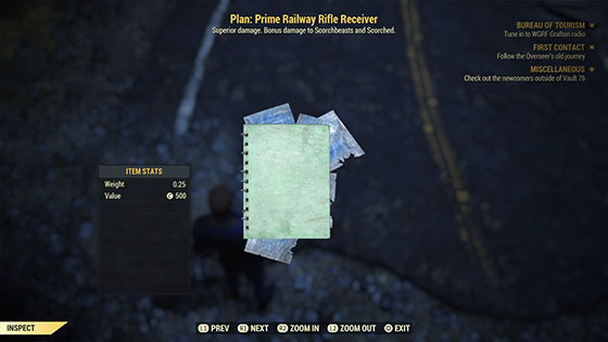Plan: Prime Railway Rifle Receiver