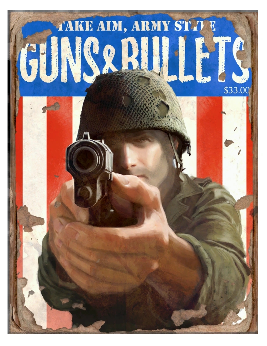 Guns and Bullets #7 x 100