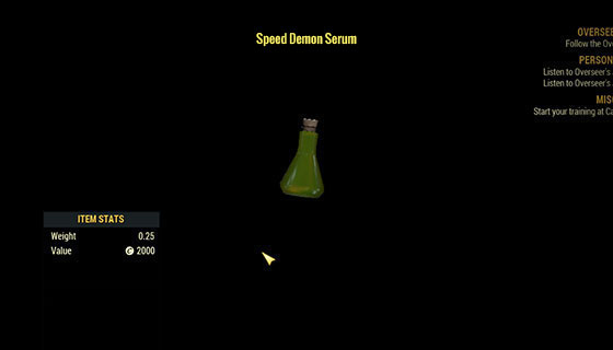 Speed Demon Serum