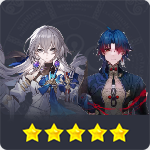 (NA FEMALE LV70) 5*The Dahlia, 5*Castorice C1, 5*Saber, 5*Sunday, 5*Firefly, 5*Blade, 5*Aventurine, 5*Yunli, 5*Topaz, 5*Ruan Mei C2, 5*Jingliu