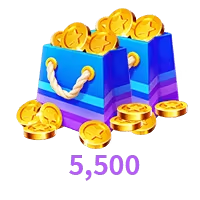 5500 Coins