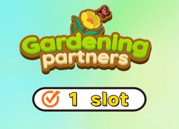 Gardening Partners Event Slot x 1