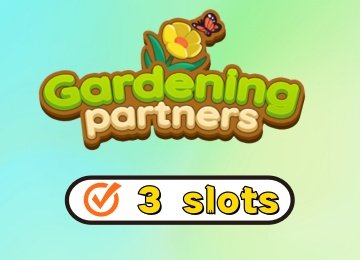 Gardening Partners Event Slot x 3