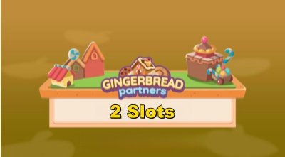 Gingerbread Partners Event Slot x 2