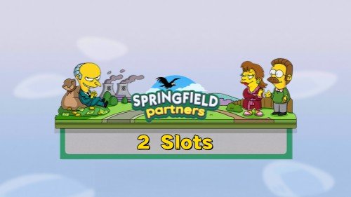 Springfield Partners Event Slot x 2