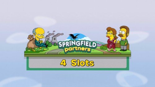 Springfield Partners Event Slot x 4