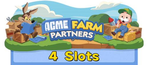 ACME Farm Partners Event Slot x 4