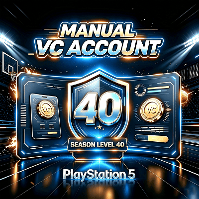 500K VC & Season Level 40 Account, PS5